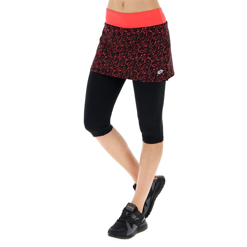 RUNNING W 1 SKIRT+LEGGING MID PRT